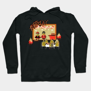 Days of the week - Saturday evening Hoodie